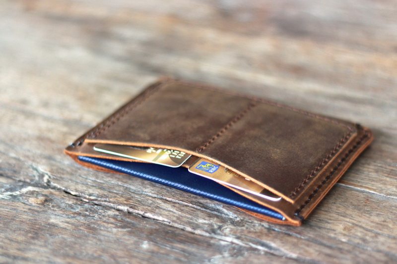 Personalized Fashionable Leather Passport Wallet | Gifts For Men