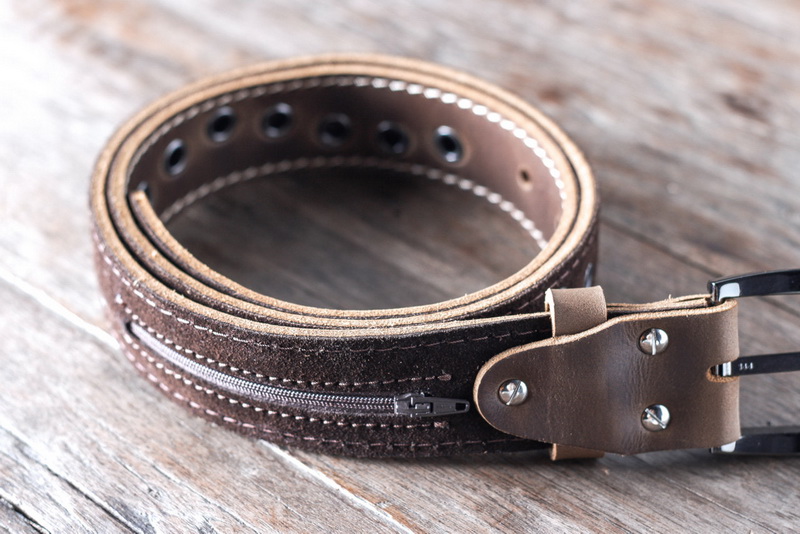 Modish Men’s Handmade Brown Leather Belts - Gifts For Men