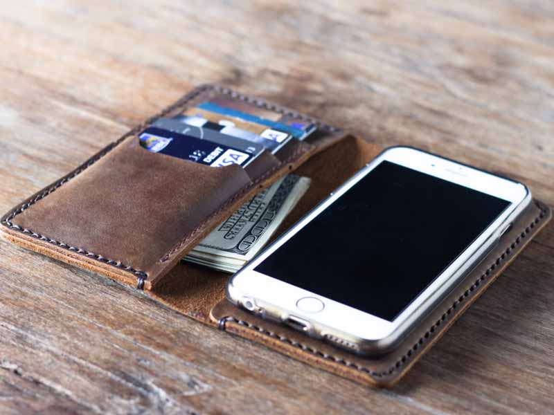 iPhone 6 Leather Case Wallet 055