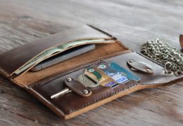 Leather Passport Holder - Stylish Travel Wallet with Passport Case