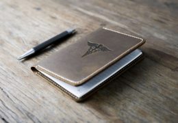 Caduceus Leather Notebook Journal